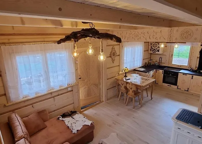 Goralski Dom Z Pieknymi Widokami Na Gory *