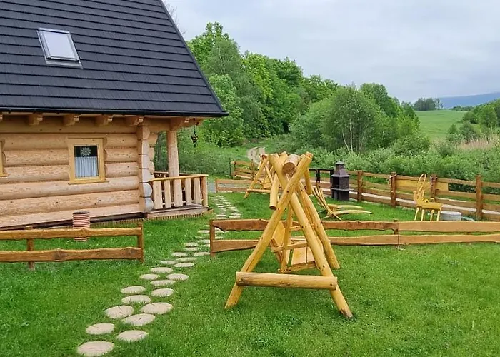 Goralski Dom Z Pieknymi Widokami Na Gory シャレー Sosnówka